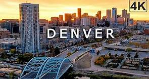Denver, Colorado usa 2023 in 4K Ultra HD - Drone and Time Lapse Video | Colorado, USA