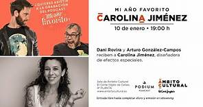 Grabación en directo l Pódcast 'Mi año favorito', con Carolina Jiménez