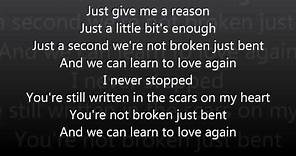 Pink Just Give Me a Reason Letra