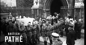 Funeral Of Dr. Douglas Hyde - Former President Of Ireland (1949)