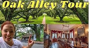 Oak Alley Plantation RARE tour of INSIDE the House and ENSLAVED Quarters