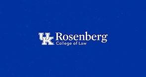 University of Kentucky Rosenberg College of Law 2023 Graduation