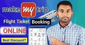 How to Book Flight on MMT | MakeMyTrip Flight Booking Online 2023 | Flight ticket booking online
