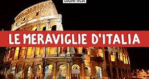 Didattica: l'ITALIA, le REGIONI e le MERAVIGLIE del Belpaese