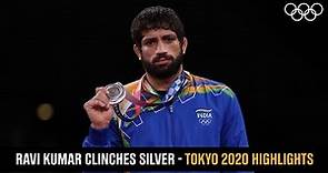 Ravi Kumar takes home silver | #Tokyo2020 Highlights