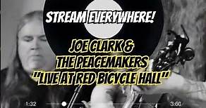 Our album JOE CLARK & THE PEACEMAKERS "Live at Red Bicycle Hall" is OUT NOW! #stream everywhere!