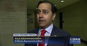 Interview with Representative-Elect Raja Krishnamoorthi