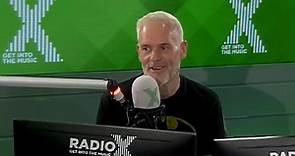 Chris Moyles reveals new bleached blonde hair on his Radio X show