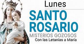 Santo Rosario de Hoy Lunes (Misterios Gozosos) Letanías del Rosario
