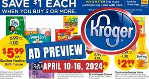 *NEW MEGA SALE* Kroger Ad Preview for 4/10-4/16 | Mega Sale, 5x Digitals, Weekly Digitals, & MORE