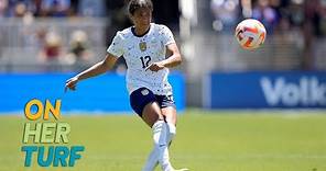 What songs empower and inspire USWNT's Alana Cook? | On Her Turf | NBC Sports