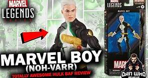 Marvel Legends Marvel Boy (Noh-Varr) Young Avengers Totally Awesome Hulk BAF The Marvels Wave Review