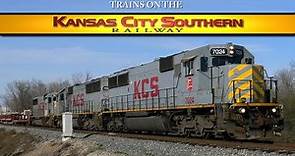Trains on the Kansas City Southern Railway