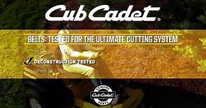 Cub Cadet Belts - Tested for The Ultimate Cutting System | Cub Cadet Genuine Parts