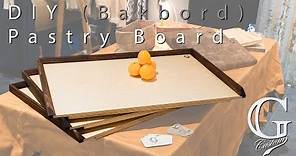 Making - DIY Pastry Board or Pasta Board(bakbord) Birch plywood and Walnut