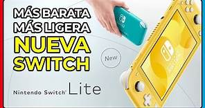 🔴 ¡¡ANUNCIADA NUEVA NINTENDO SWITCH LITE!! FECHA, PRECIO, CARACTERÍSTICAS Y MÁS