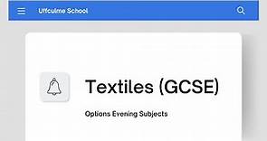 Textiles | Year 9 Options Evening | Uffculme School