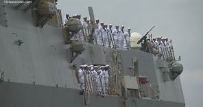 USS James E. Williams returns home to Norfolk after 7-month deployment