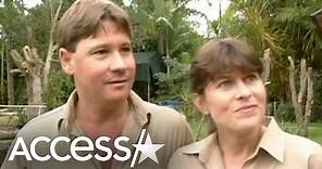 Steve Irwin's Wife Terri Shares She Worries For Him In 2000 Interview