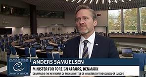 Denmark's foreign minister Anders Samuelsen