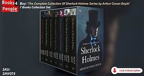 Sherlock Holmes Series Complete Collection 7 Books Set by Arthur Conan Doyle.