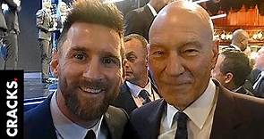 La increíble anécdota de cuando Patrick Stewart conoció a Messi | Cracks