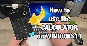 How To Use The Calculator On Windows 11