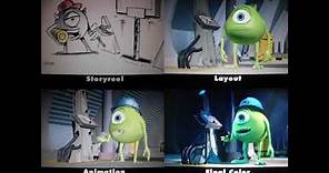 Monsters Inc: Side-By-Side Production Demos