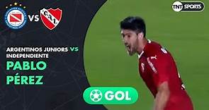 Pablo Pérez (0-1) Argentinos Juniors vs Independiente | Primera Rueda (ida) - Copa Superliga 2019