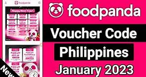 Foodpanda philippines voucher code in january 2024 | Foodpanda voucher code | Foodpanda voucher