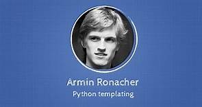 Armin Ronacher about Python templating at Django: Under The Hood