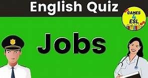 What Am I? Quiz | Jobs and Occupations Vocabulary