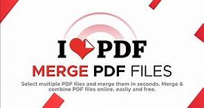 Merge PDF files in ILOVEPDF l Combine PDF Files into One Online