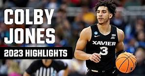 Colby Jones 2023 NCAA tournament highlights