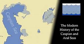 The History of the Caspian and Aral Seas: Every Year (1840-2023)