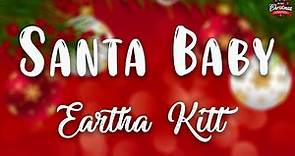 Eartha Kitt - Santa Baby ( Lyrics Video )