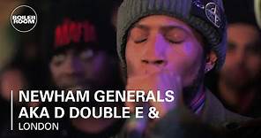 Newham Generals aka D Double E & Footsie Boiler Room Live Set