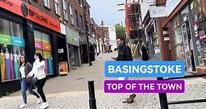 [4K][2023]BASINGSTOKE ENGLAND - TOP OF THE TOWN CENTRE WALKING TOUR