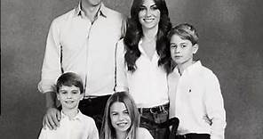Príncipes Guillermo y Kate comparten nueva foto de sus hijos para Navidad #principeguillermo