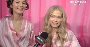 Valery Kaufman & Vita Sidorkina Get Candid Backstage at the Victoria's Secret Fashion Show