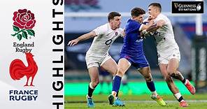 England v France - HIGHLIGHTS | Late Itoje Try Earns Thrilling Victory | 2021 Guinness Six Nations