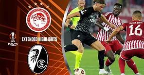 Olympiacos vs. Freiburg: Extended Highlights | UEL Group Stage MD 1 | CBS Sports Golazo - Europe