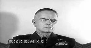 Admiral William F. Halsey Interviewed, Ambassador Hotel, Los Angeles, 1/16/1943 (full)