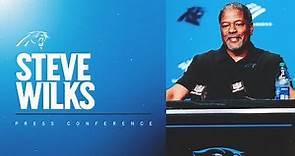 Steve Wilks speaks for the first time as interim head coach