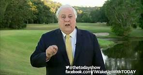 Clive Palmer live on TODAY