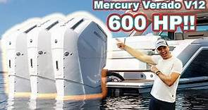 Best Outboard Motor Ever?? Mercury 600 V12 Price, Specs, and More!!