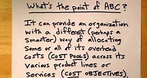 Activity-Based Costing (ABC): A Simple Explanation