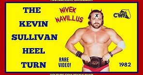 The Kevin Sullivan Heel Turn (Rare Video!) (October 6th, 1982) (Championship Wrestling From Florida)