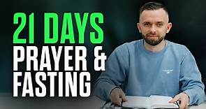 Preparing For 21 Days Of Fasting And Prayer