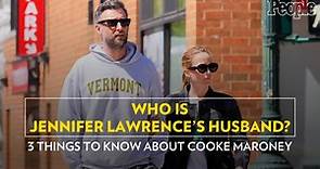 Who Is Jennifer Lawrence's Husband? 3 Things to Know About Cooke Maroney
